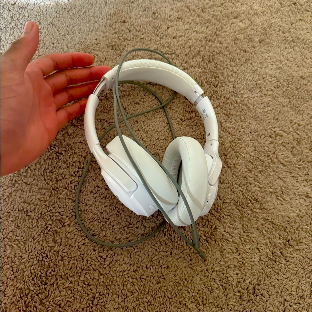 Beribes White Headphones